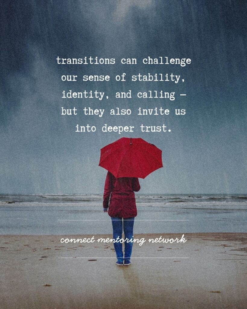 Learn principles for navigating ministry transitions with grace and faith, trusting God to grow you through it.