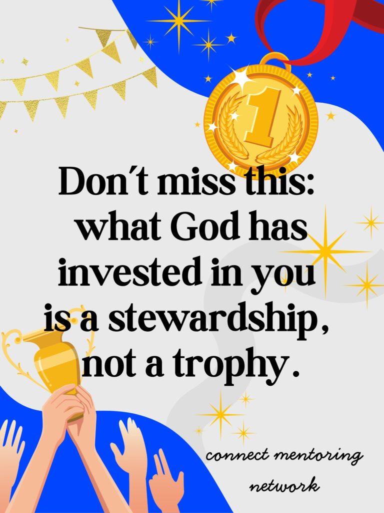 Christian leadership development begins when we recognize what God has entrusted to us and take faithful steps to put those gifts to work.